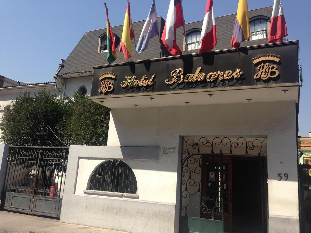 Hotel Baleares Santiago del Cile Esterno foto