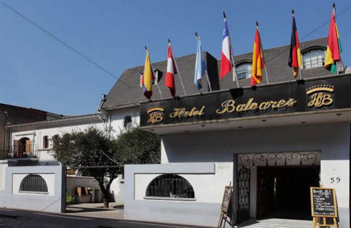 Hotel Baleares Santiago del Cile Esterno foto